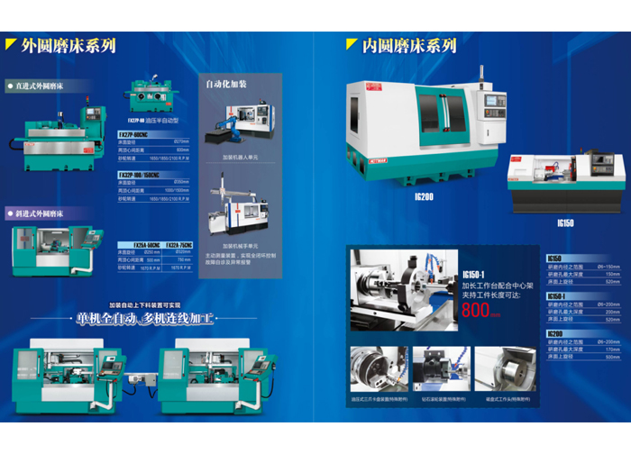 豪特曼外圓、內(nèi)圓磨床系列圖
