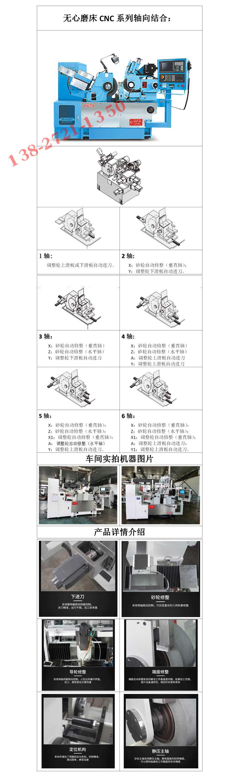 FX-18CNC成型無(wú)心磨床產(chǎn)品詳情介紹